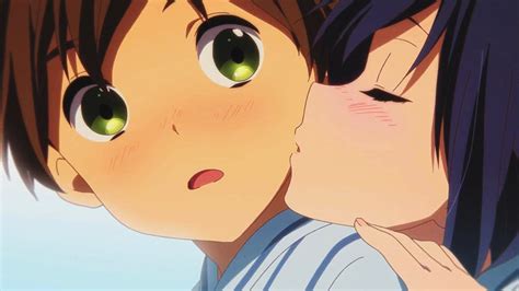 I compiled an album of anime kisses. : r/anime